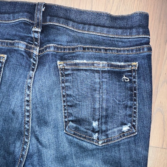 Rag & Bone Distressed Skinny Ankle Jean - Picture 8 of 9